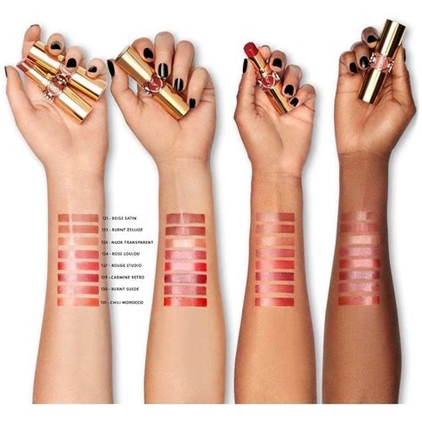 ysl volupte lipstick swatches|ysl rouge volupte shine 47.